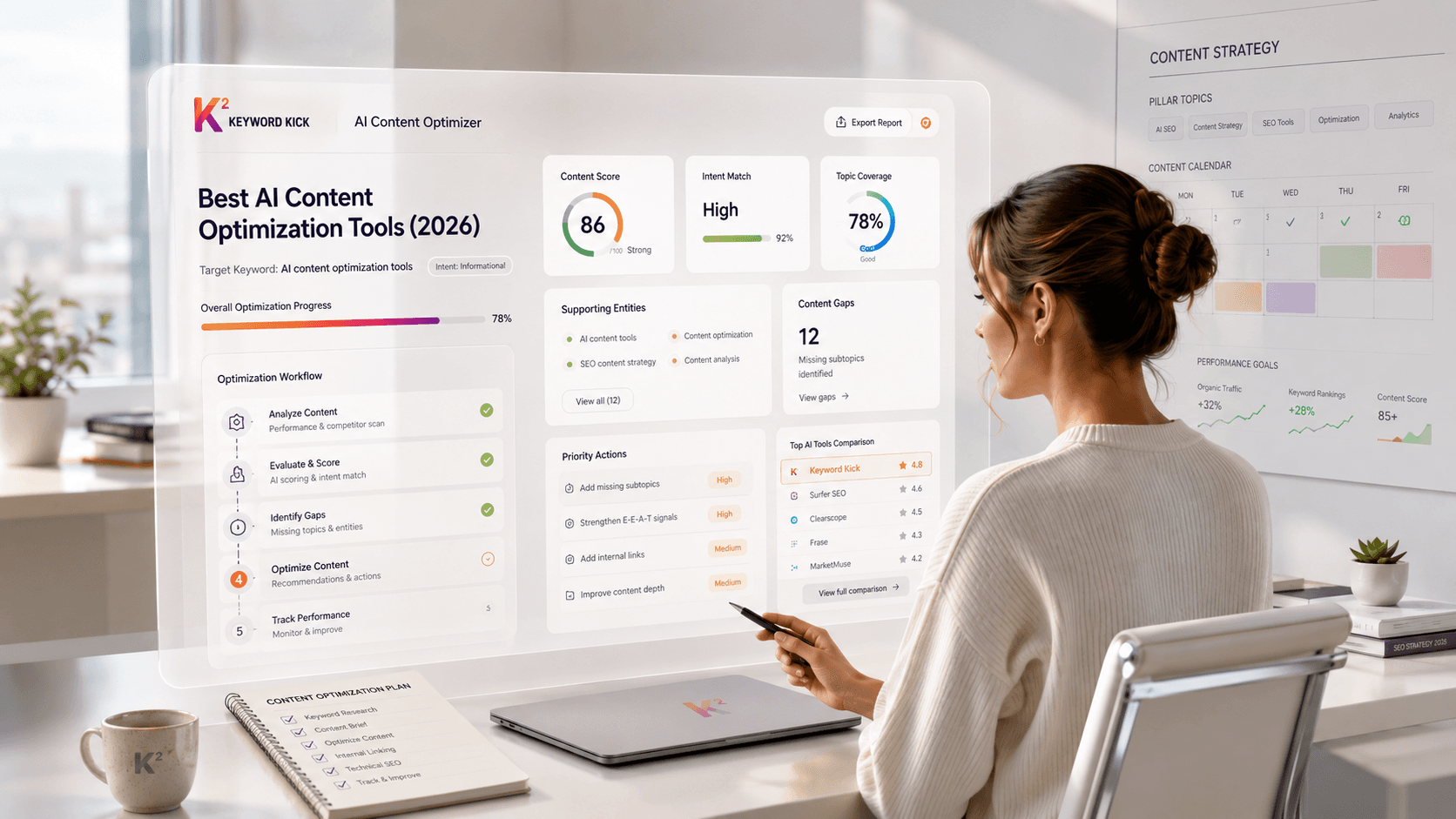 10 Best AI Content Optimization Tools for 2026