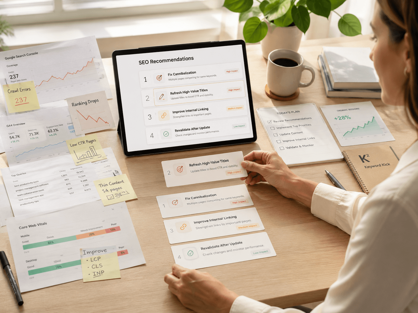 SEO Recommendations Tool: From Audit to Action