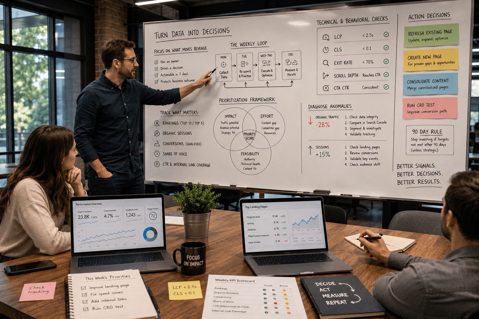 What to Do After Keyword Research: A Practical Playbook