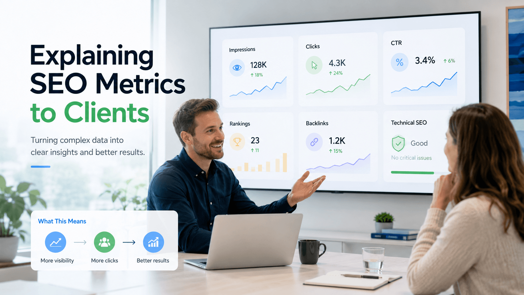How to Explain SEO Metrics to Non-Technical Clients