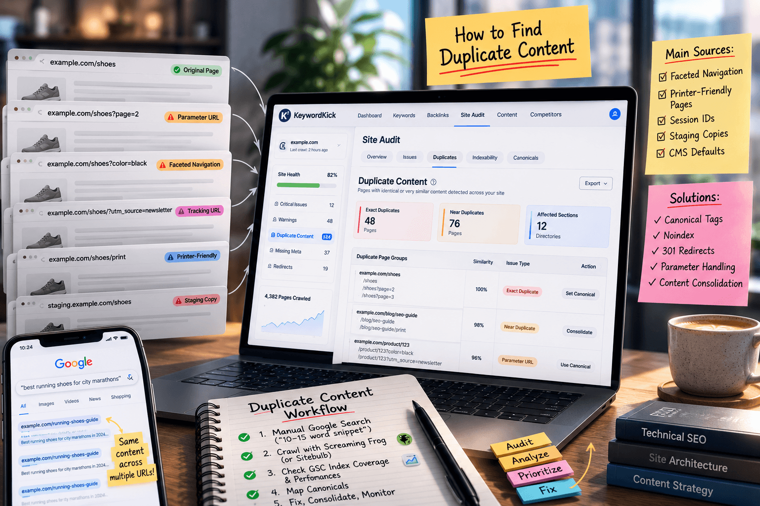 How to Find Duplicate Content Across Your Site and the Web
