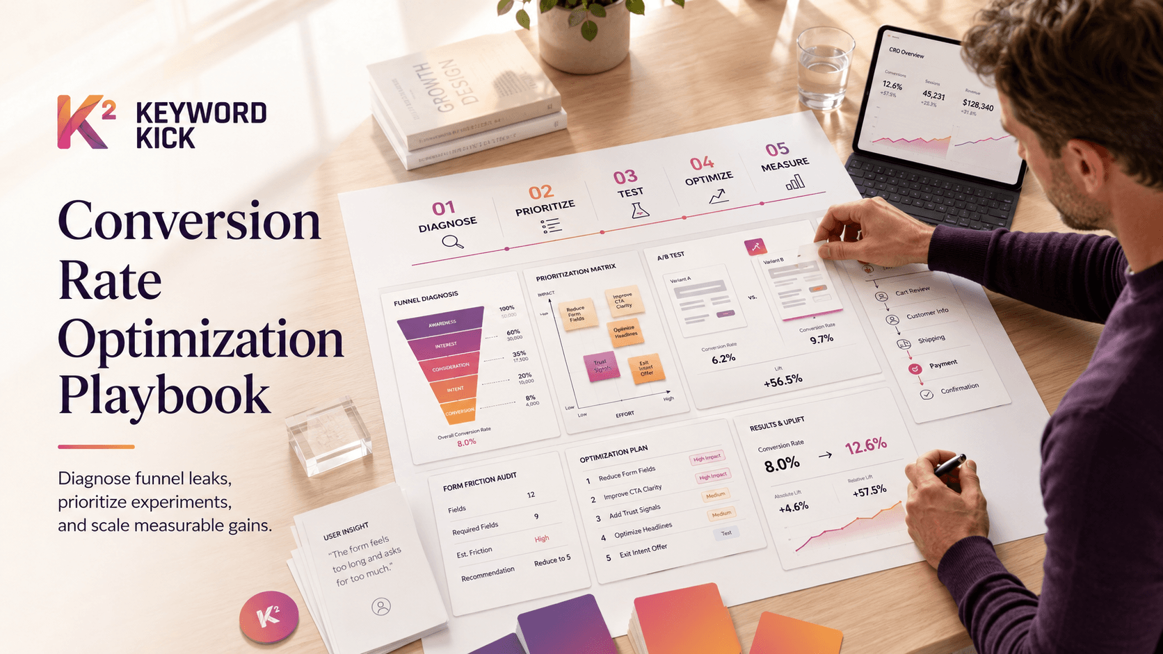 How to Improve Conversion Rates: A CRO Playbook for 2026