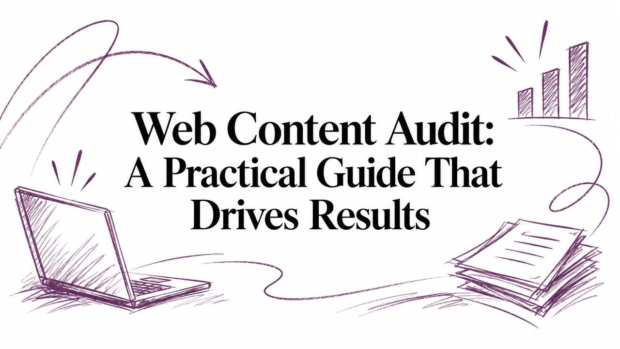 Web Content Audit: A Practical Guide That Drives Results