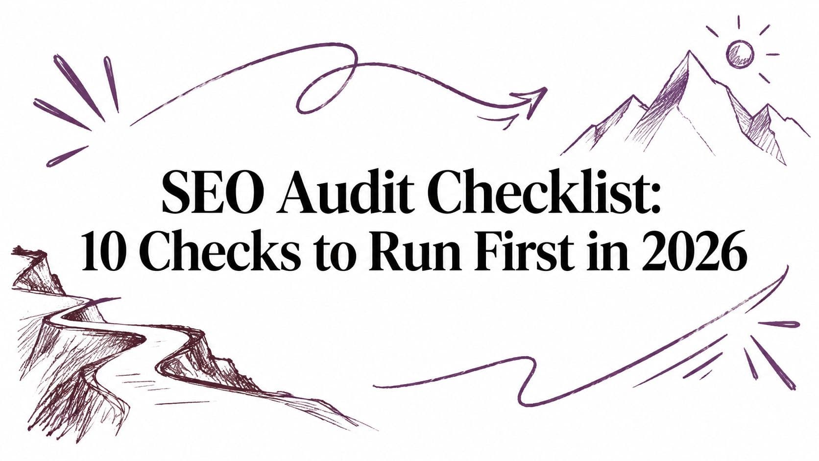 SEO Audit Checklist: 10 Checks to Run First in 2026
