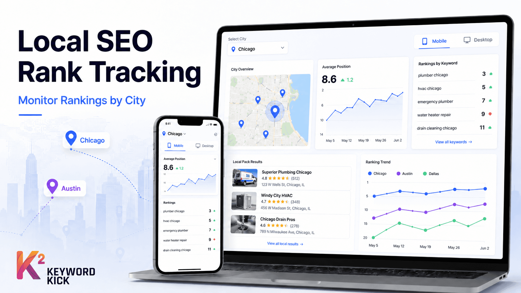 Local SEO Rank Tracking: How to Monitor Rankings by City